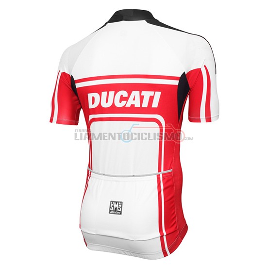 Abbigliamento Ducati 2016 Manica Corta E Pantaloncino Con Bretelle bianco e rosso - Clicca l'immagine per chiudere